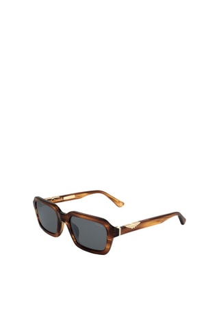 Lunettes de soleil homme - Catégorie 3 - Police - Marron