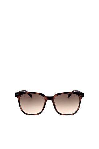 Lunettes de soleil femme - Catégorie 2 - Calvin Klein - Blanc, noir et marron
