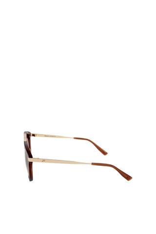 Lunettes de soleil femme - Catégorie 3 - Hickmann - Doré et marron