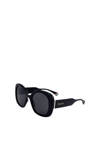 Lunettes de soleil femme - Catégorie 3 - Polaroid - Noir et argenté