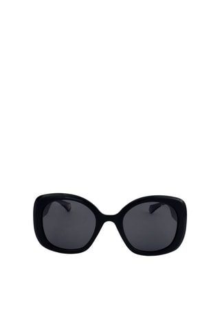 Lunettes de soleil femme - Catégorie 3 - Polaroid - Noir et argenté