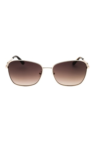 Lunettes de soleil femme - Catégorie 3 - Guess - Doré et marron