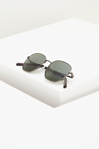 Lunettes de soleil polarisées homme - Catégorie 3 - Polaroid - Argenté, gris et noir