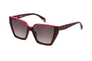 Lunettes de soleil femme - Catégorie 2 - Police - Marron