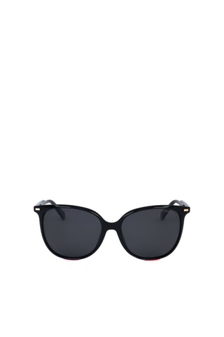 Lunettes de soleil polarisées femme - Catégorie 3 - Polaroid - Gris et noir