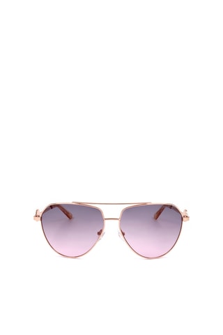 Lunettes de soleil femme - Catégorie 2 - Guess - Doré rose