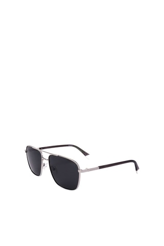 Lunettes de soleil polarisées homme - Catégorie 3 - Polaroid - Noir et argenté