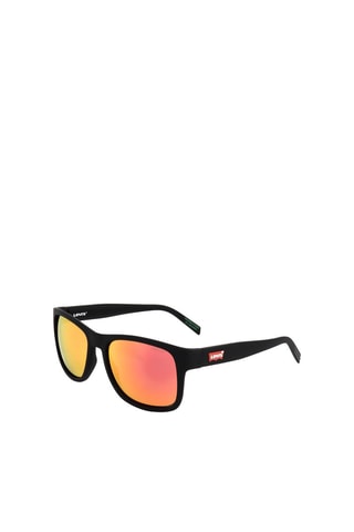 Lunettes de soleil homme -  Catégorie 3 - Levi's - Noir et rouge