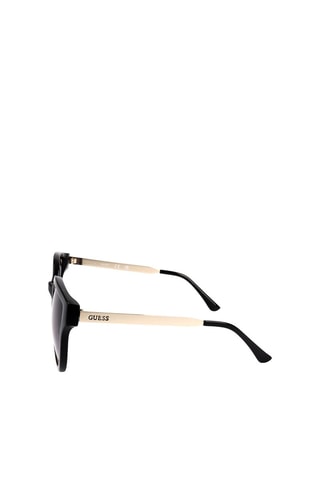 Lunettes de soleil femme - Catégorie 3 - Guess - Noir, doré et gris