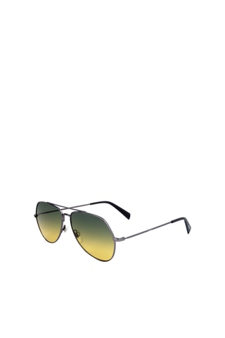 Lunettes de soleil homme -  Catégorie 2 - Levi's - Argenté, orange et vert