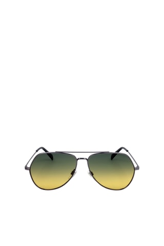 Lunettes de soleil homme -  Catégorie 2 - Levi's - Argenté, orange et vert