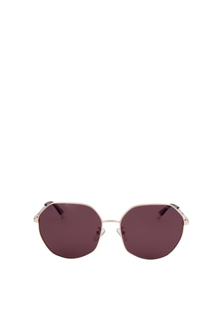 Lunettes de soleil polarisées femme - Catégorie 3 - Polaroid - Violet et doré