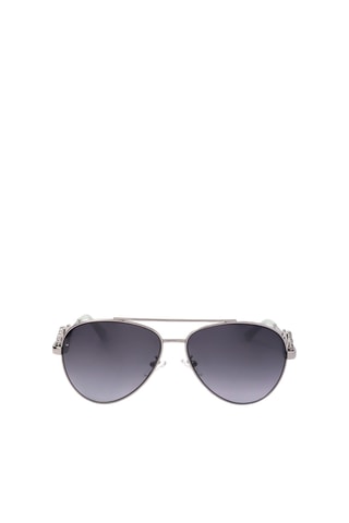 Lunettes de soleil femme - Catégorie 3 - Guess - Vert, argenté et gris