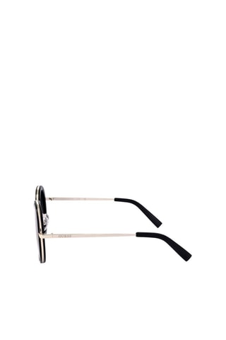 Lunettes de soleil femme - Catégorie 3 - Guess - Noir, doré et gris