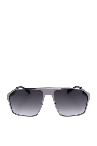 Lunettes de soleil homme - Catégorie 3 - Guess - Noir, argenté et gris