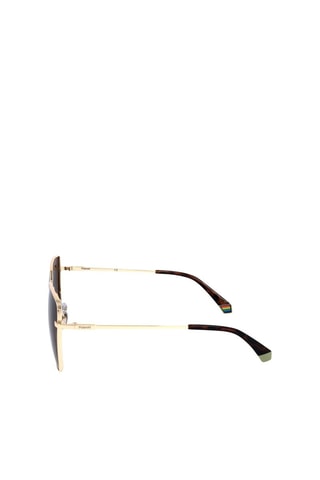 Lunettes de soleil polarisées femme - Catégorie 3 - Polaroid - Marron et doré