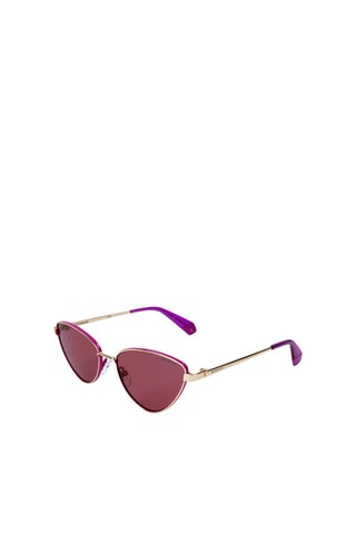 Lunettes de soleil polarisées femme - Catégorie 2 - Polaroid - Rose et doré