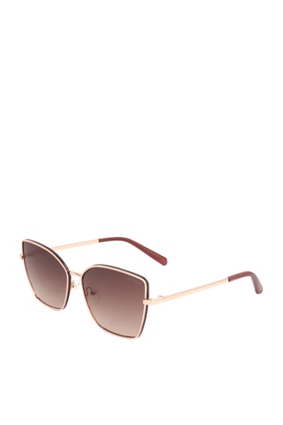 Lunettes de soleil femme - Catégorie 2 - Doré rose