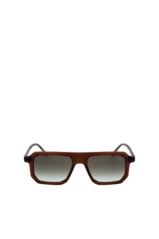Lunettes de soleil homme - Catégorie 3 - Hugo - Vert et marron