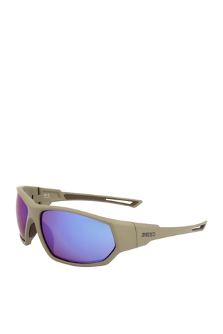 Lunettes de soleil homme - Verres effet miroir - Catégorie 3 - Marron