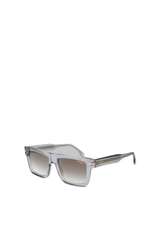 Lunettes de soleil homme - Verres effet miroir - Catégorie 2 - Carrera - Marron et gris