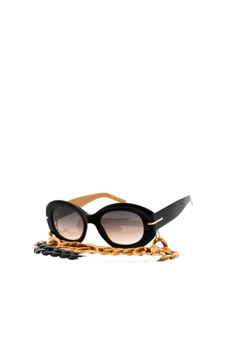 Lunettes de soleil femme - Catégorie 3 - Hugo Boss - Marron et noir
