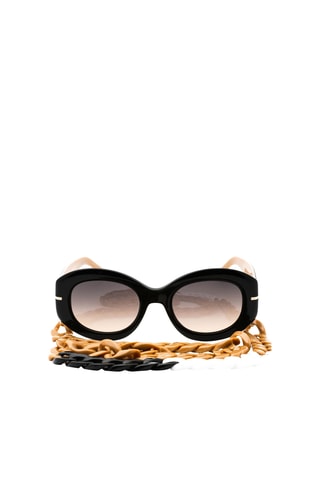 Lunettes de soleil femme - Catégorie 3 - Hugo Boss - Marron et noir