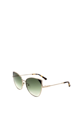 Lunettes de soleil femme - Catégorie 2 - Karl Lagerfeld - Doré, jaune, noir et vert