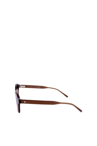 Lunettes de soleil homme - Catégorie 3 - Tommy Hilfiger - Bleu et marron