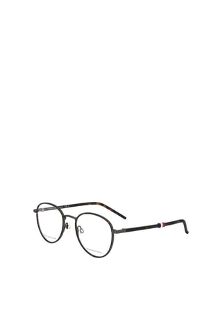 Lunettes de vue homme - Tommy Hilfiger - Noir, marron et argenté