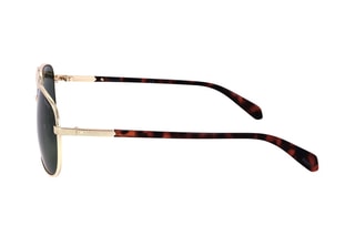 Lunettes de soleil homme - Catégorie 3  - Polaroid - Doré, marron et vert