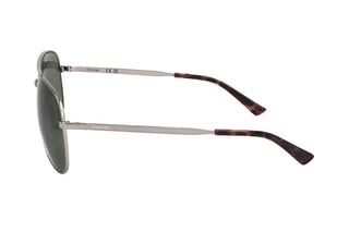 Lunettes de soleil homme - Catégorie 3 - Calvin Klein Collection - Marron et argenté