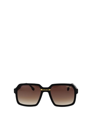 Lunettes de soleil homme - Verres effet miroir - Catégorie 3 - Carrera - Noir et marron