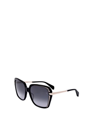 Lunettes de soleil femme - Catégorie 3 - Rag & Bone - Noir et gris
