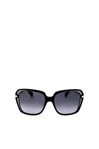 Lunettes de soleil femme - Catégorie 3 - Rag & Bone - Noir et gris