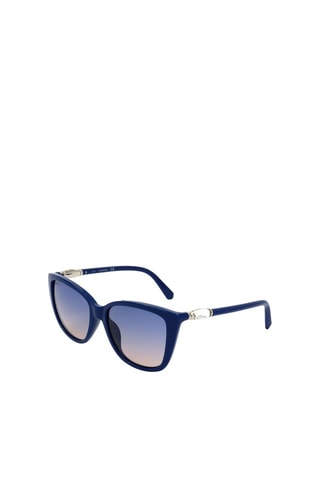 Lunettes de soleil femme ornées de cristaux Swarovski -  Catégorie 3 - Swarovski - Bleu