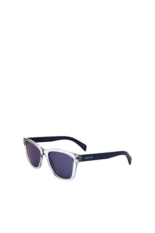 Lunettes de soleil homme - Catégorie 3 - Levi's - Bleu et gris