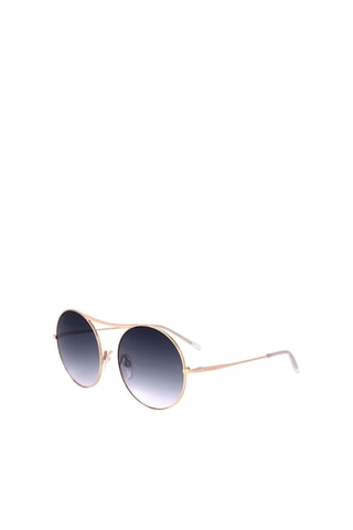 Lunettes de soleil femme - Catégorie 2 - Ana Hickmann - Blanc et doré