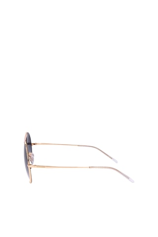 Lunettes de soleil femme - Catégorie 2 - Ana Hickmann - Blanc et doré