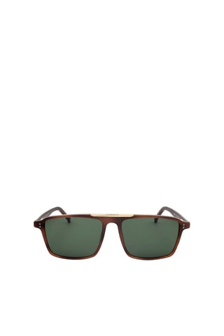 Lunettes de soleil homme - Catégorie 3 - Hackett Bespoke - Marron et doré