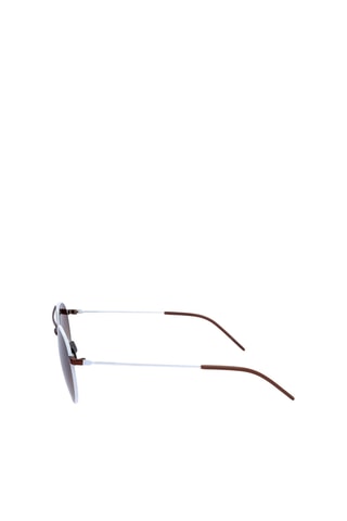 Lunettes de soleil mixte - Catégorie 2 - Italia Independent - Blanc et marron