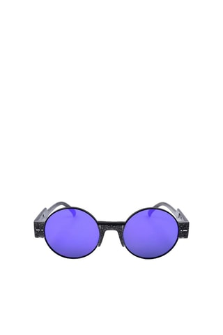 Lunettes de soleil femme - Catégorie 2 - Italia Independent - Noir, bleu, violet et argenté