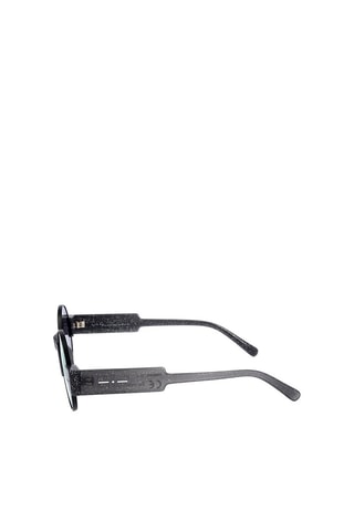 Lunettes de soleil femme - Catégorie 2 - Italia Independent - Noir, bleu, violet et argenté