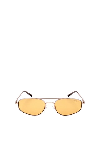 Lunettes de soleil homme - Catégorie 1 - Pepe Jeans - Marron et doré