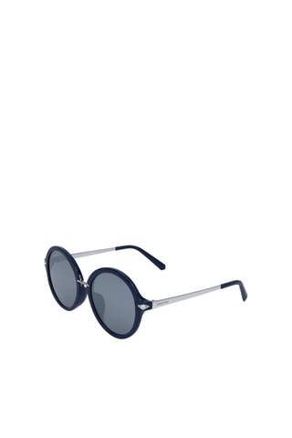 Lunettes de soleil femme - Catégorie 3 - Swarovski - Bleu et gris