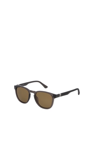 Lunettes de soleil polarisées homme - Catégorie 3 - Police - Gris et noir