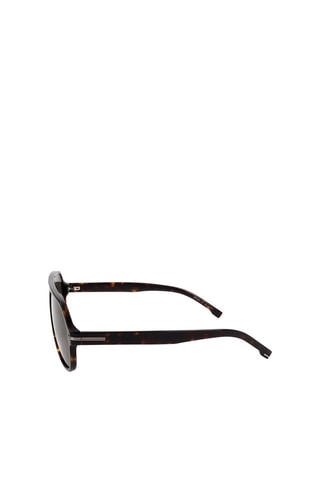 Lunettes de soleil homme - Catégorie 3 - Hugo Boss - Jaune, marron et gris