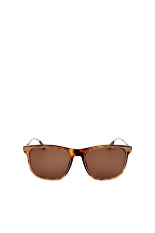 Lunettes de soleil homme - Catégorie 2 - Police - Doré et marron
