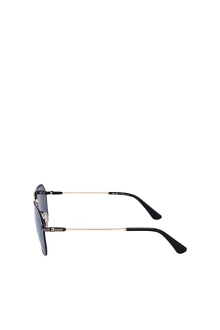 Lunettes de soleil homme - Catégorie 3 - Police - Bleu, doré et noir