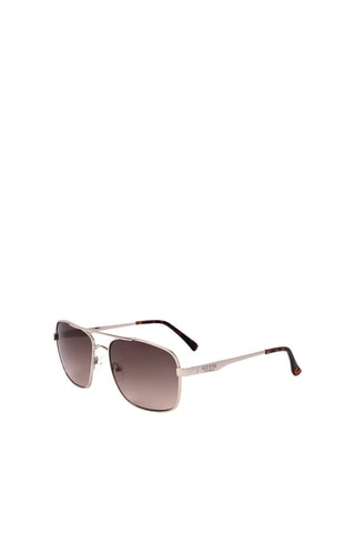 Lunettes de soleil homme - Catégorie 2 - Guess - Doré, jaune et marron